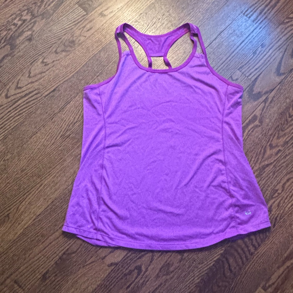 Purple Racerback Tank Top - Picture 1 of 4